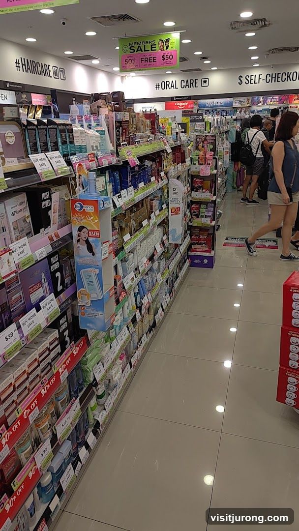 Health and Beauty Store Aisles