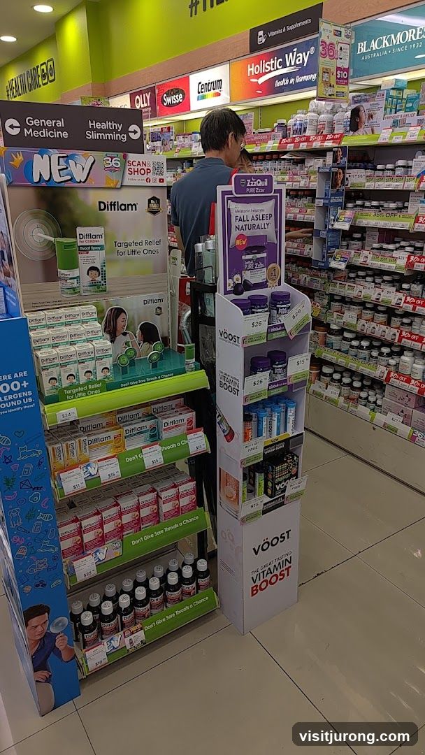 Health and Wellness Products Display