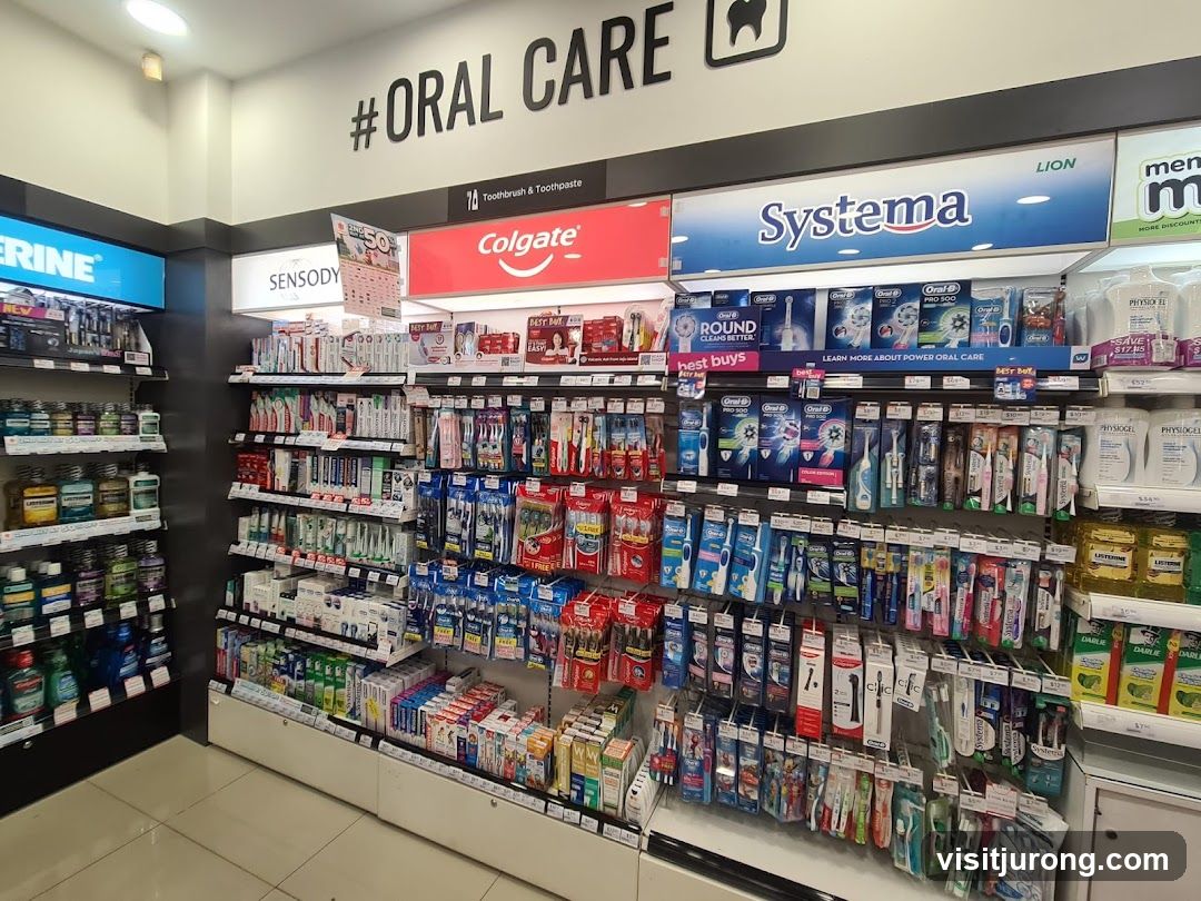 Oral Care Products Display