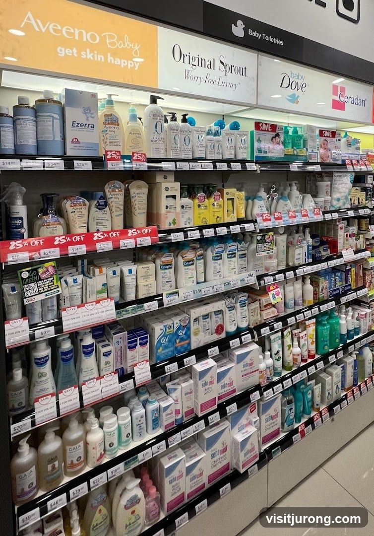 Baby Toiletries Aisle