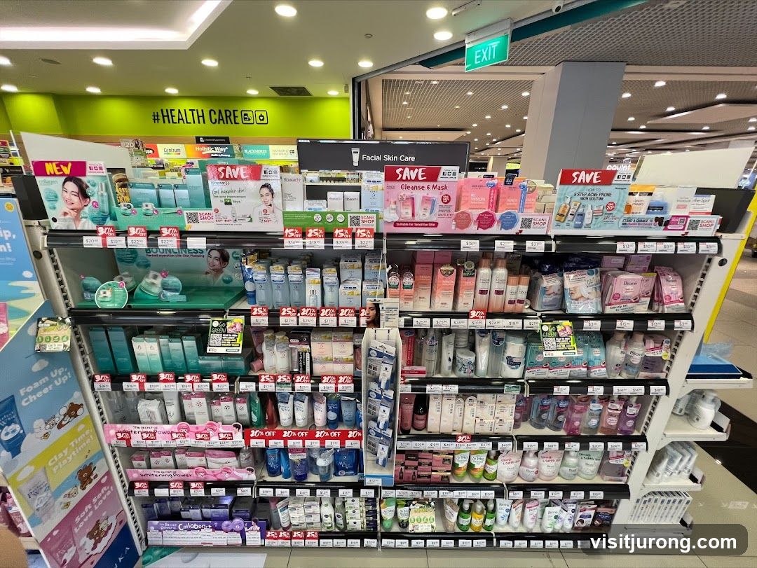 Health Care Products Display