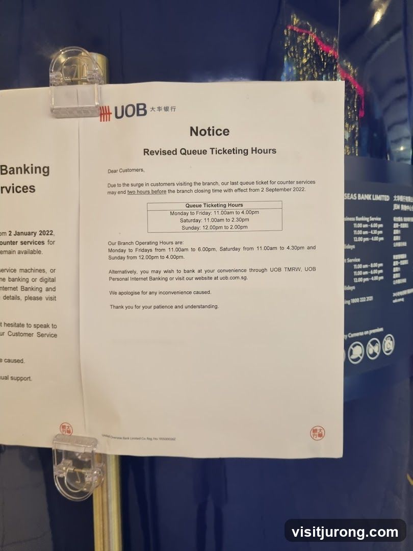UOB Notice