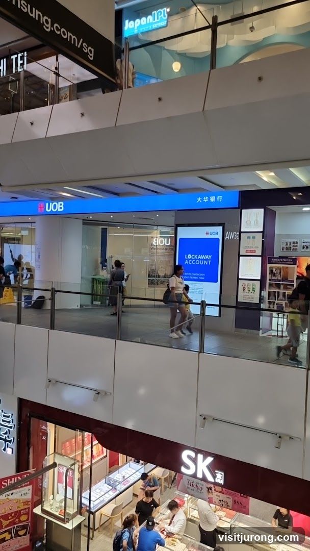 UOB Bank and SK Jewelry Store