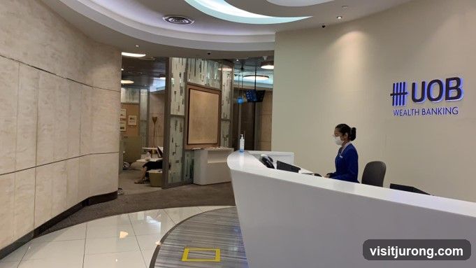 Bank Reception Area