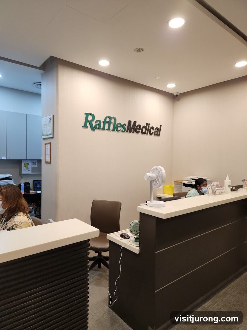 Raffles Medical Reception