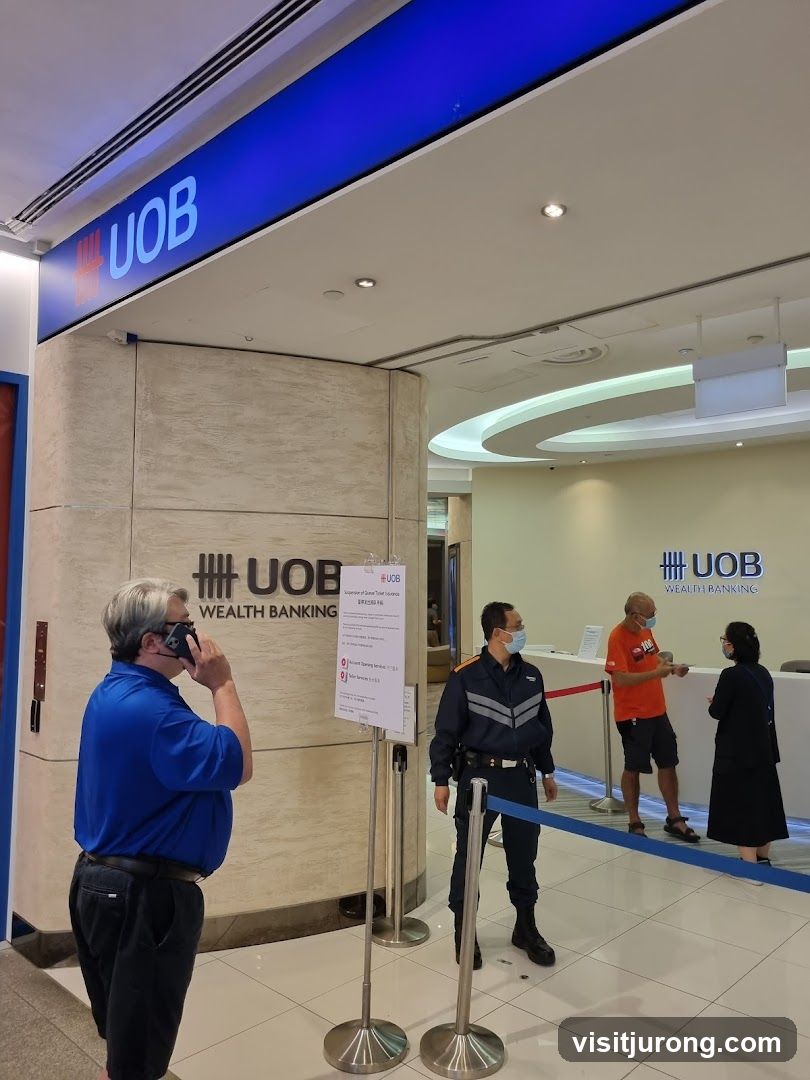 UOB Wealth Banking Entrance