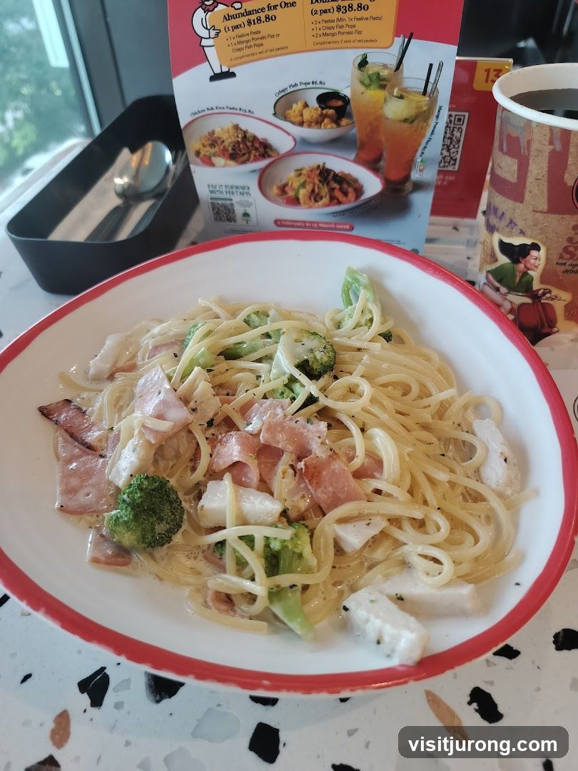 Pasta with Broccoli and Ham