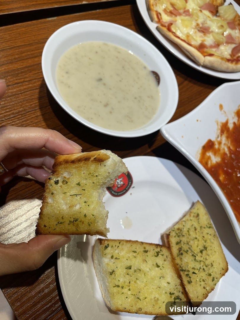 Garlic Bread and Soup