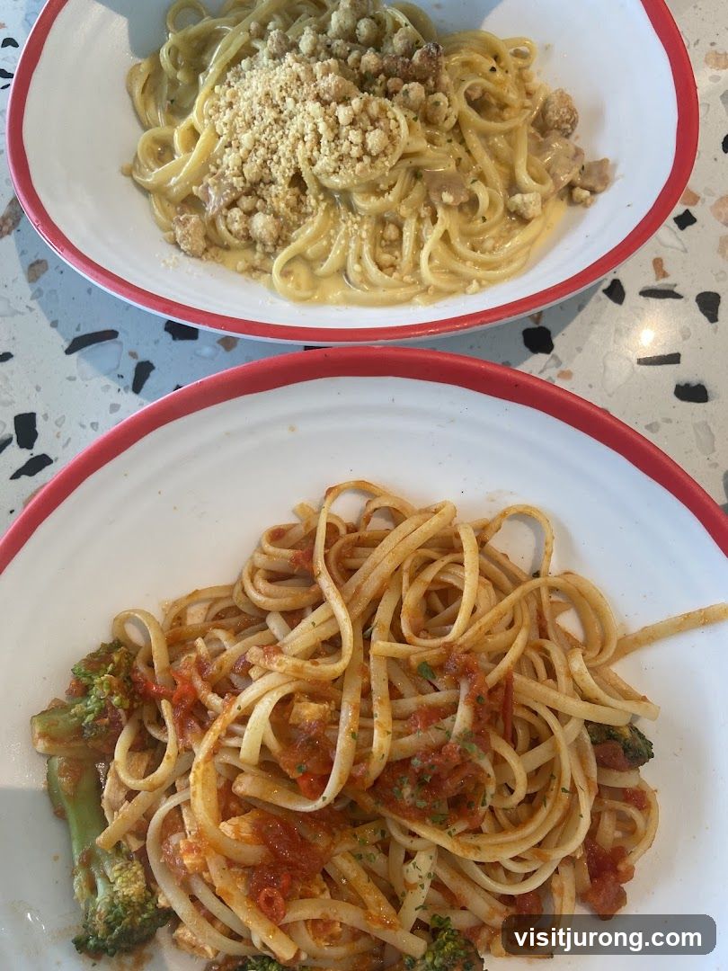Two Pasta Dishes