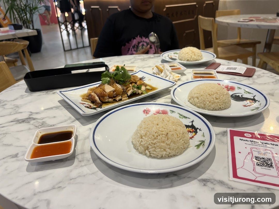 Hainanese Chicken Rice
