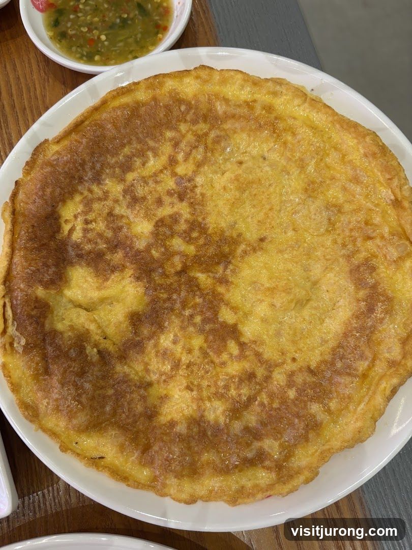 Omelette with Dipping Sauce