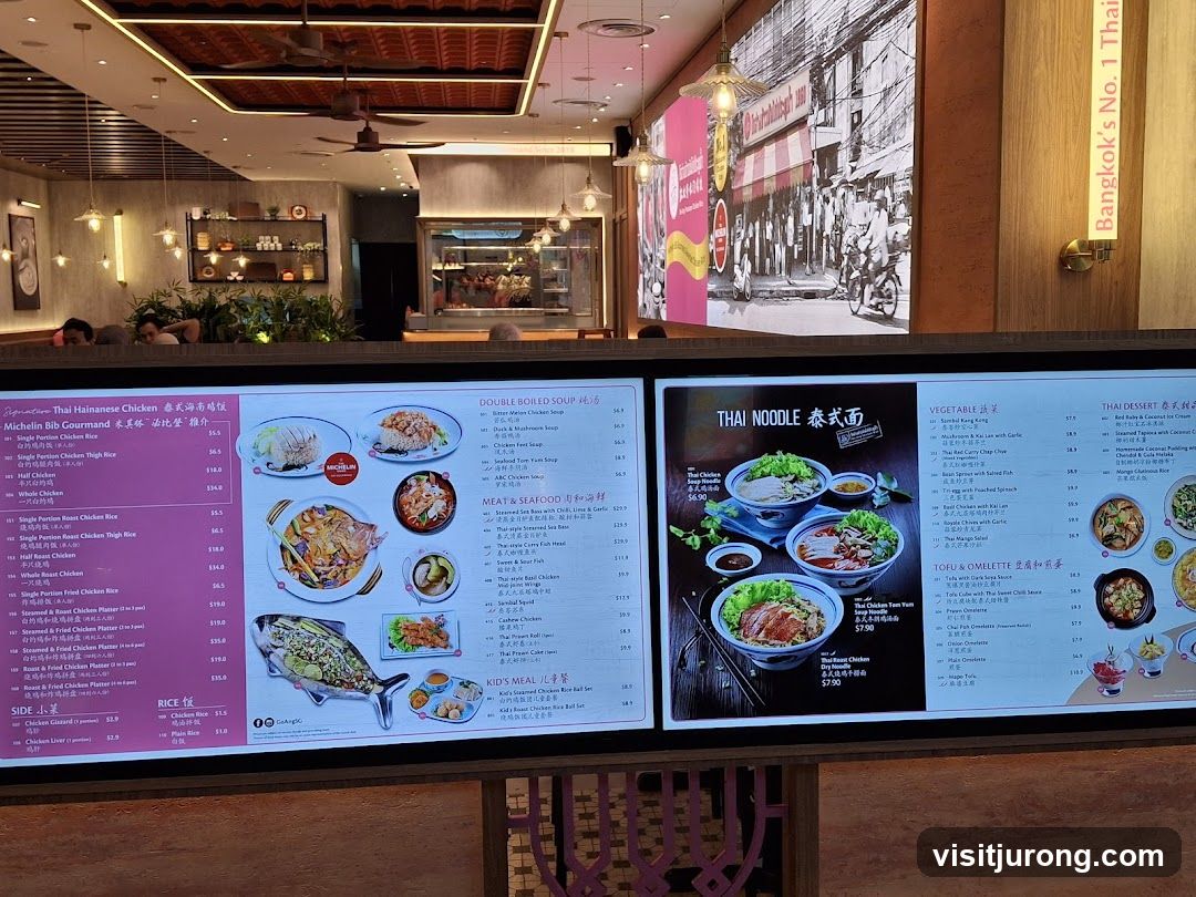 Thai Restaurant Menu
