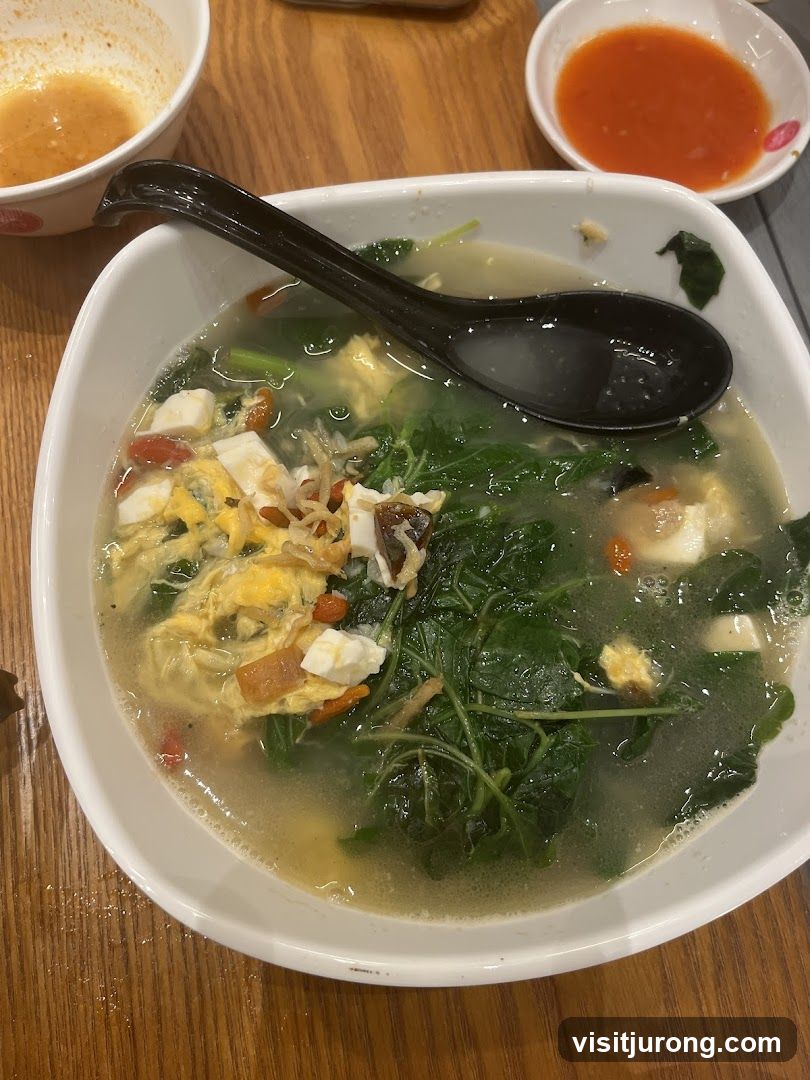 Vegetable and Egg Soup