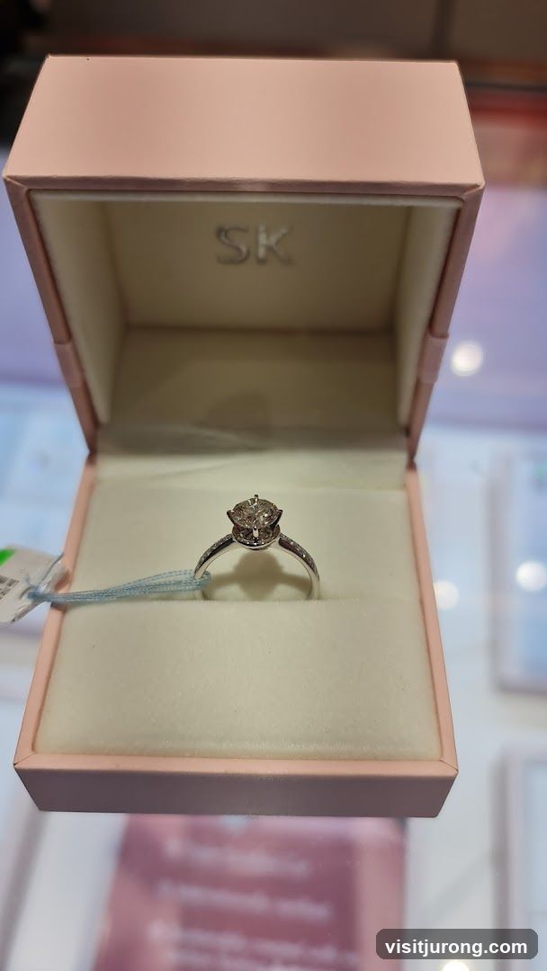 Diamond Ring in a Jewelry Box