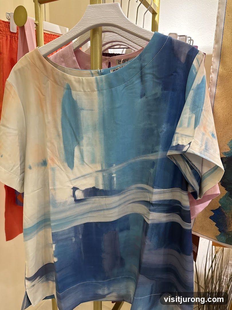 Abstract Print Top