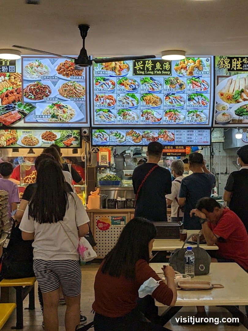 Food Stall with Menu Boards