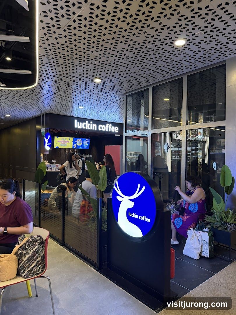 Luckin Coffee Interior
