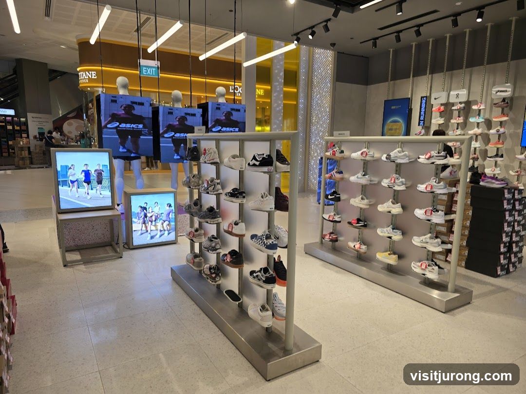 Athletic Shoe Store Display