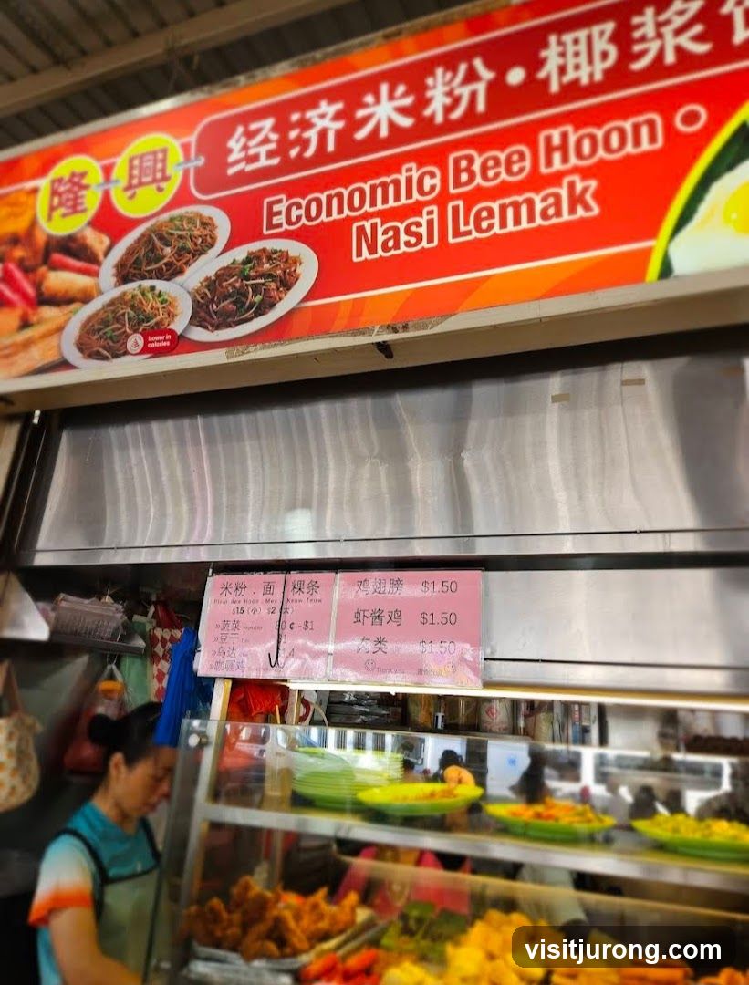 Economic Bee Hoon and Nasi Lemak Stall