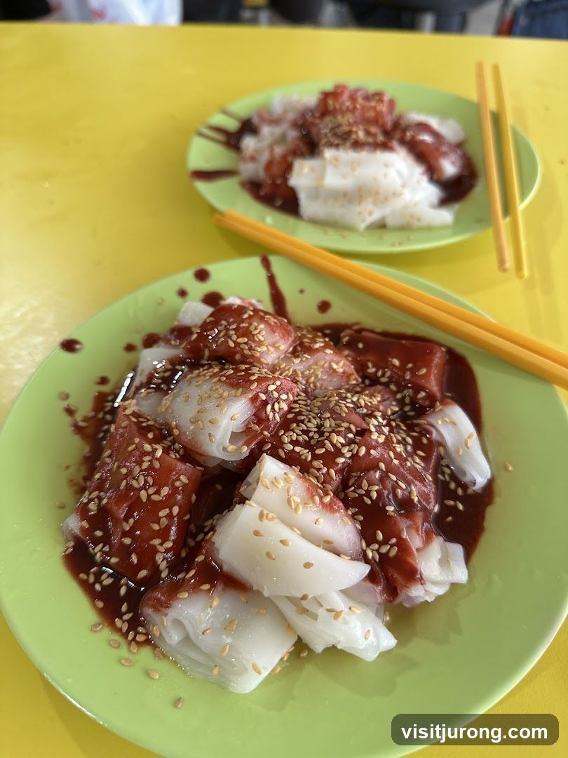 Chee Cheong Fun with Sauce