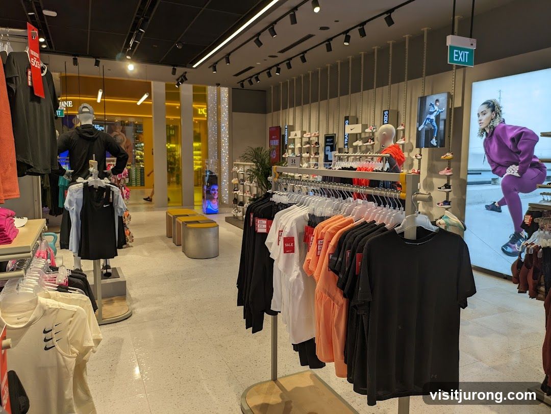 Athletic Apparel Store Interior