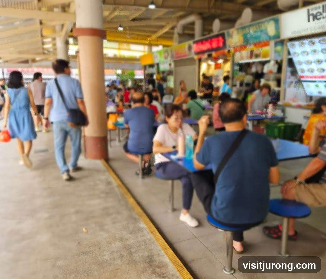 Hawker Centre Scene