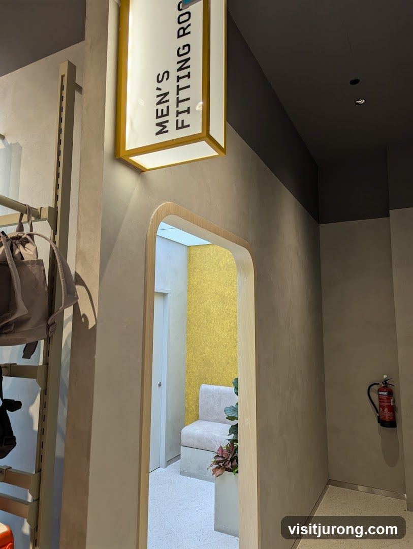Fitting Room Entrance