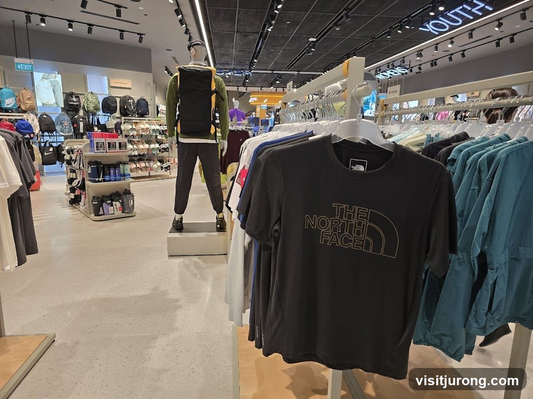 Clothing store interior