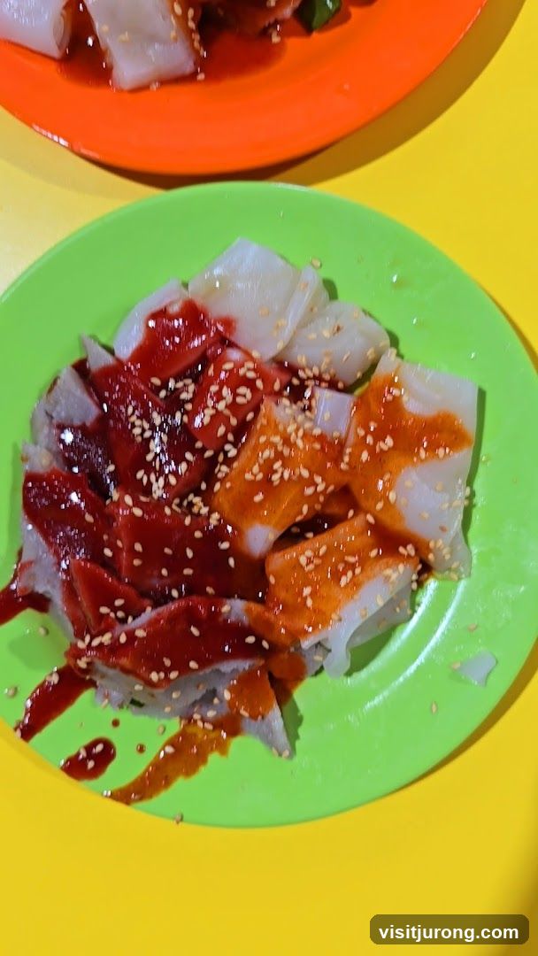 Chee Cheong Fun with Sauces