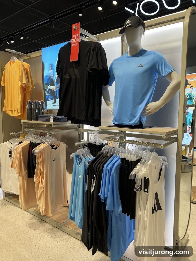 Adidas Apparel Display