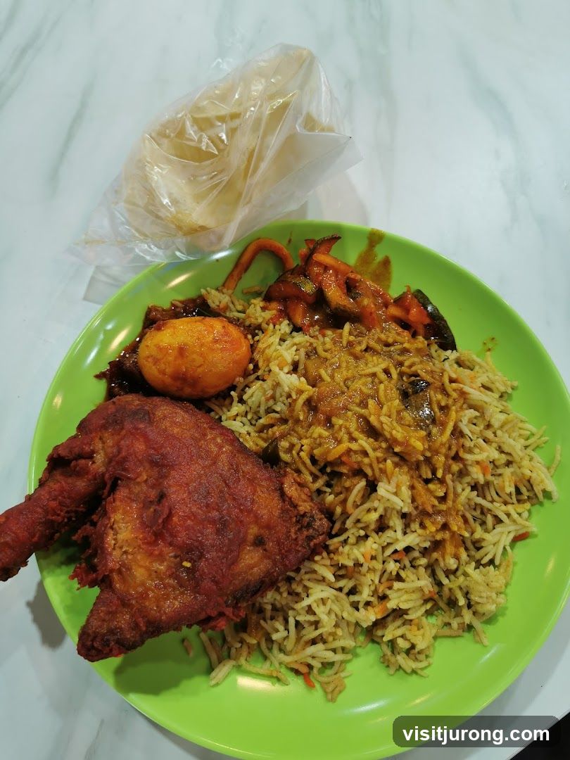 Chicken Biryani Plate