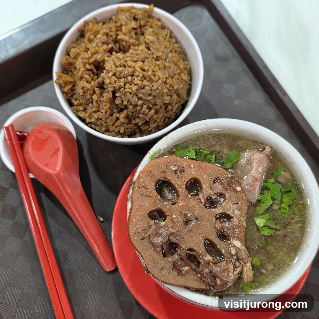 Lotus Root Soup with Rice