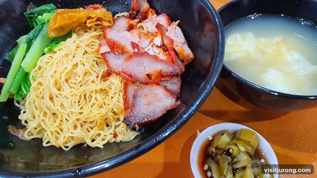 Char Siu Noodles with Wonton Soup