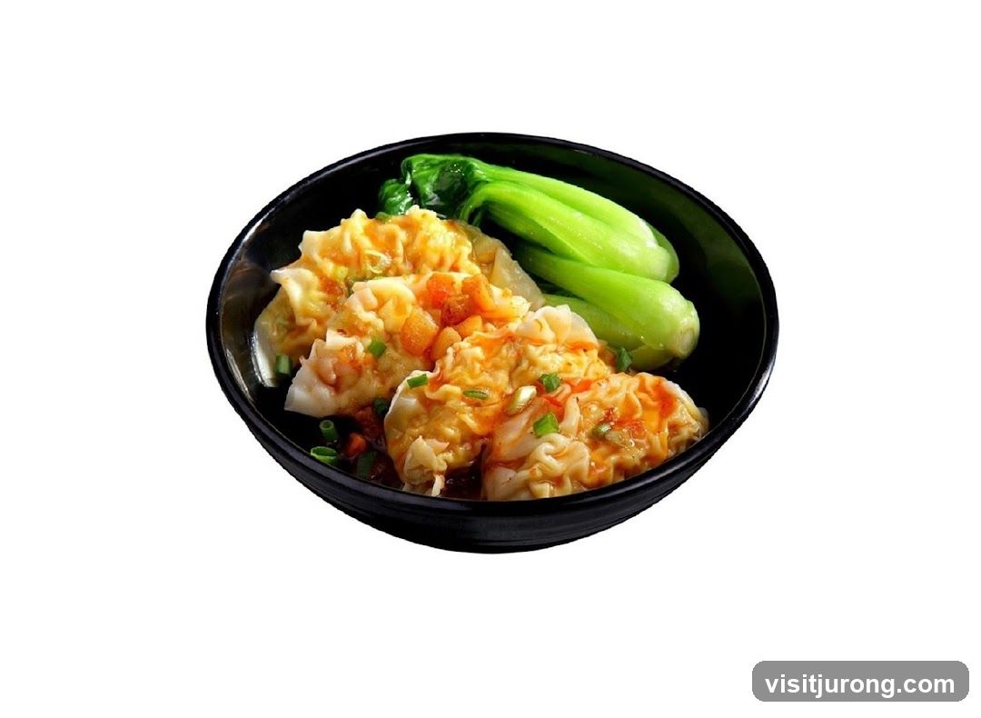 Wontons with Bok Choy