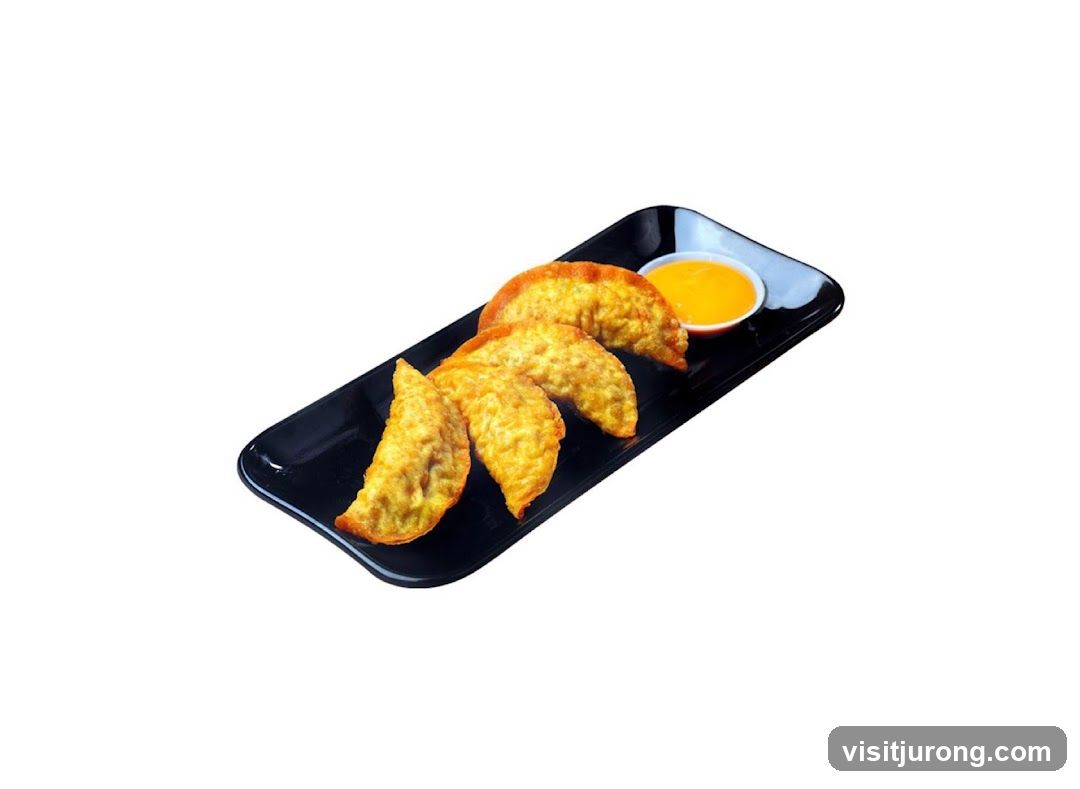 Fried Dumplings with Sauce