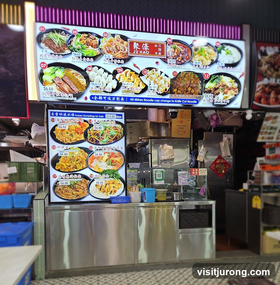 Food Stall Menu