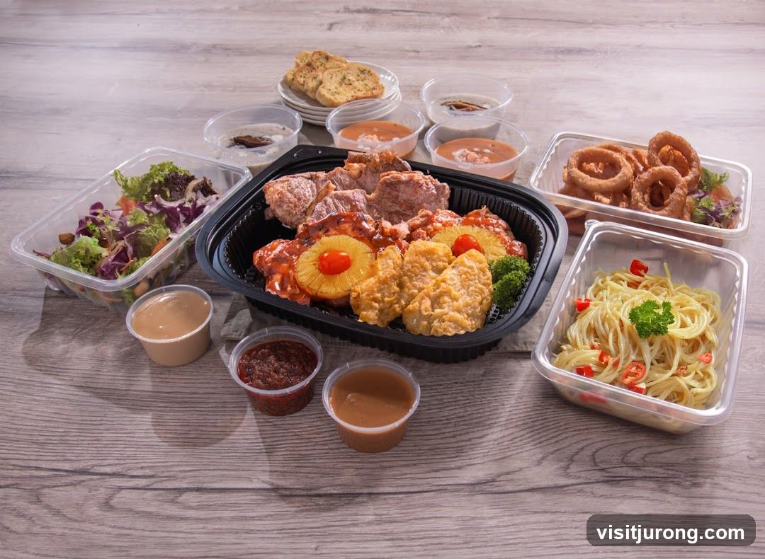 Takeaway Meal Assortment