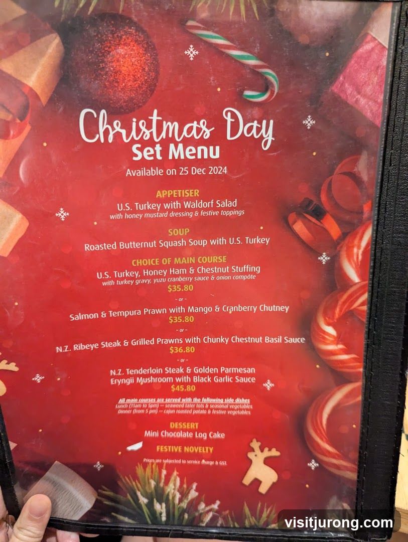 Christmas Day Set Menu