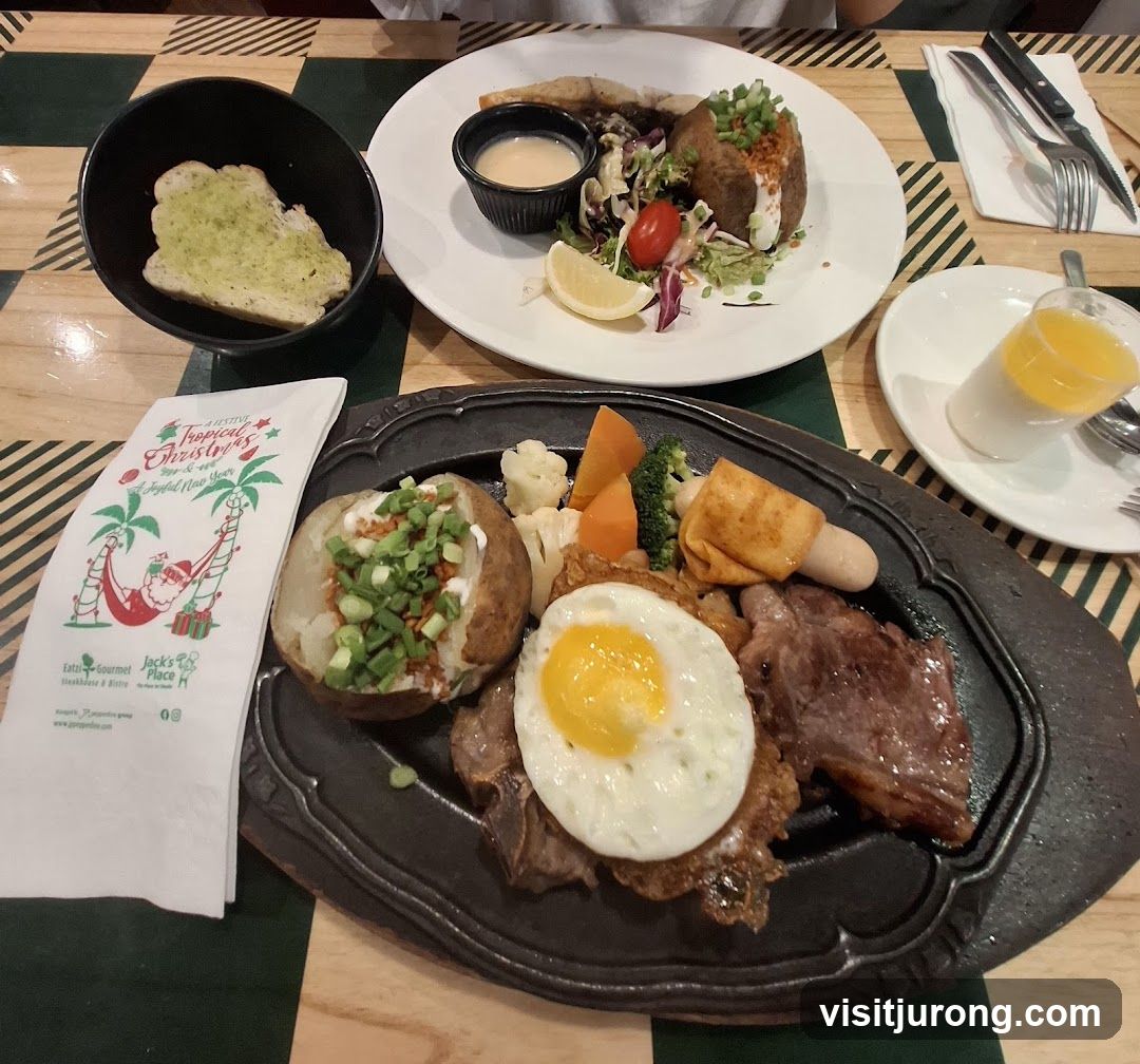 Steak Dinner with Sides