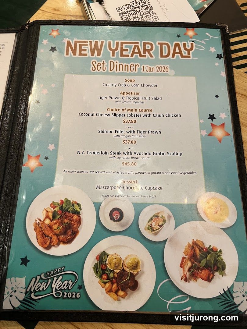 New Year Day Set Dinner
