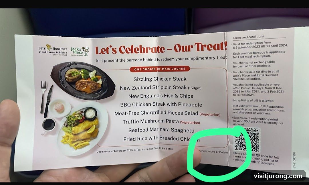 Complimentary Treat Voucher