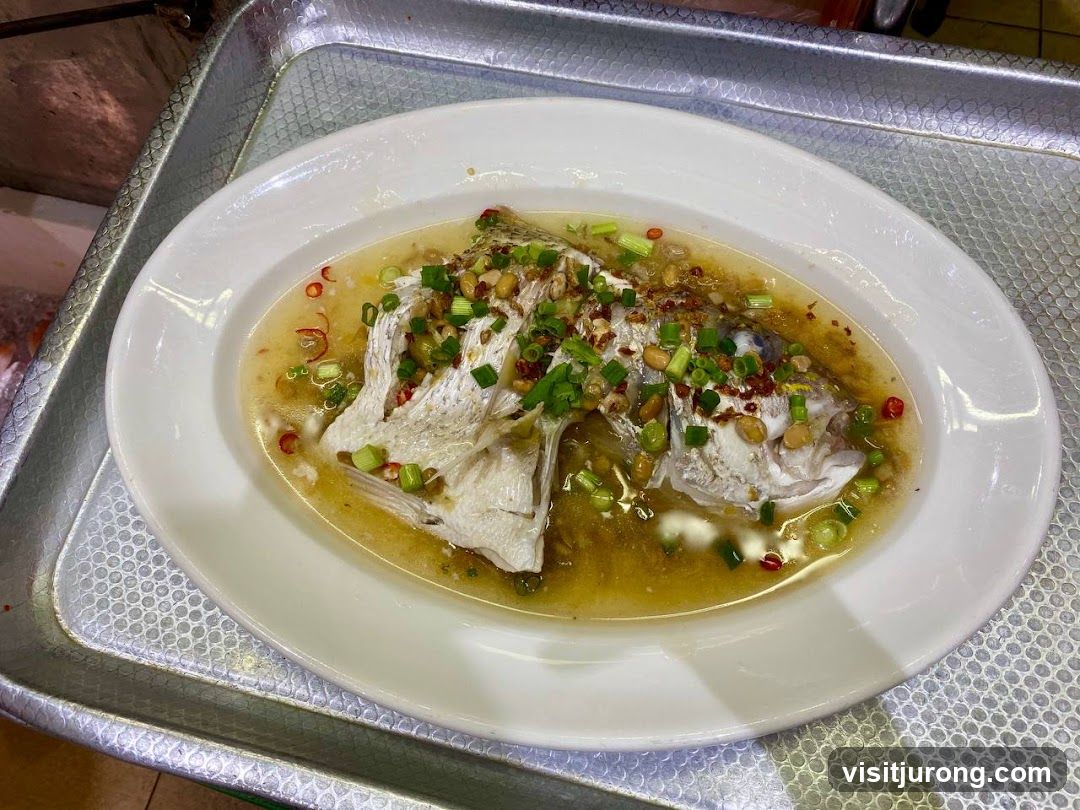 Steamed Fish Dish