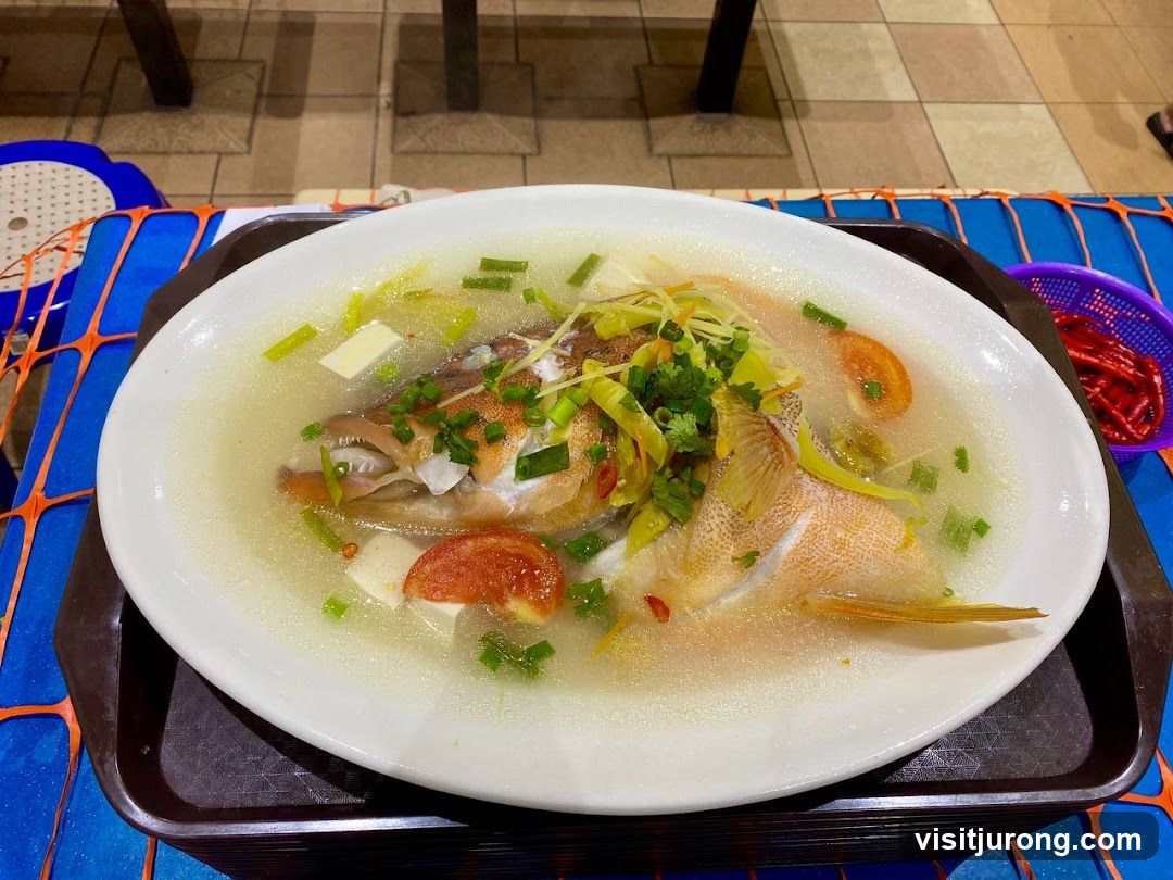 Steamed Fish with Tofu and Vegetables