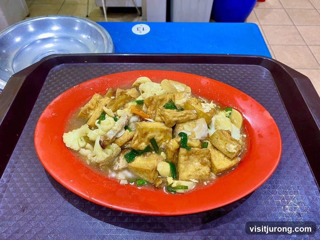 Tofu and Cauliflower Stir-fry