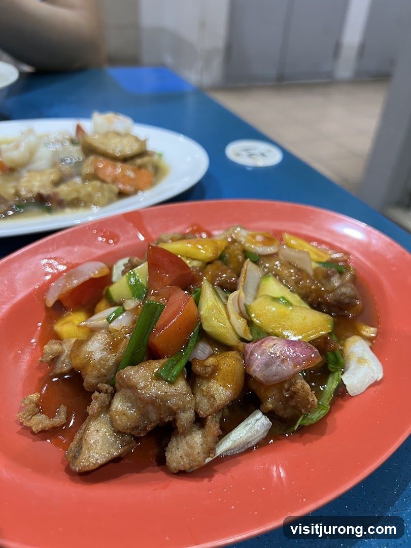 Sweet and Sour Pork with Vegetables