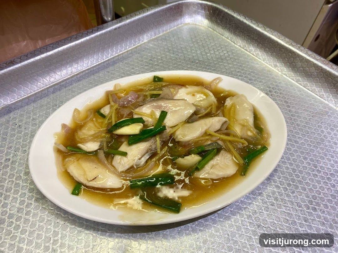 Steamed Fish with Ginger and Scallions