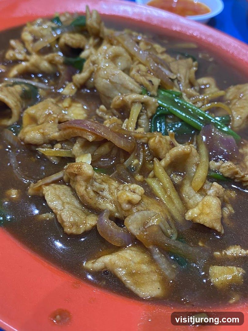 Stir-fried Pork with Ginger and Onion