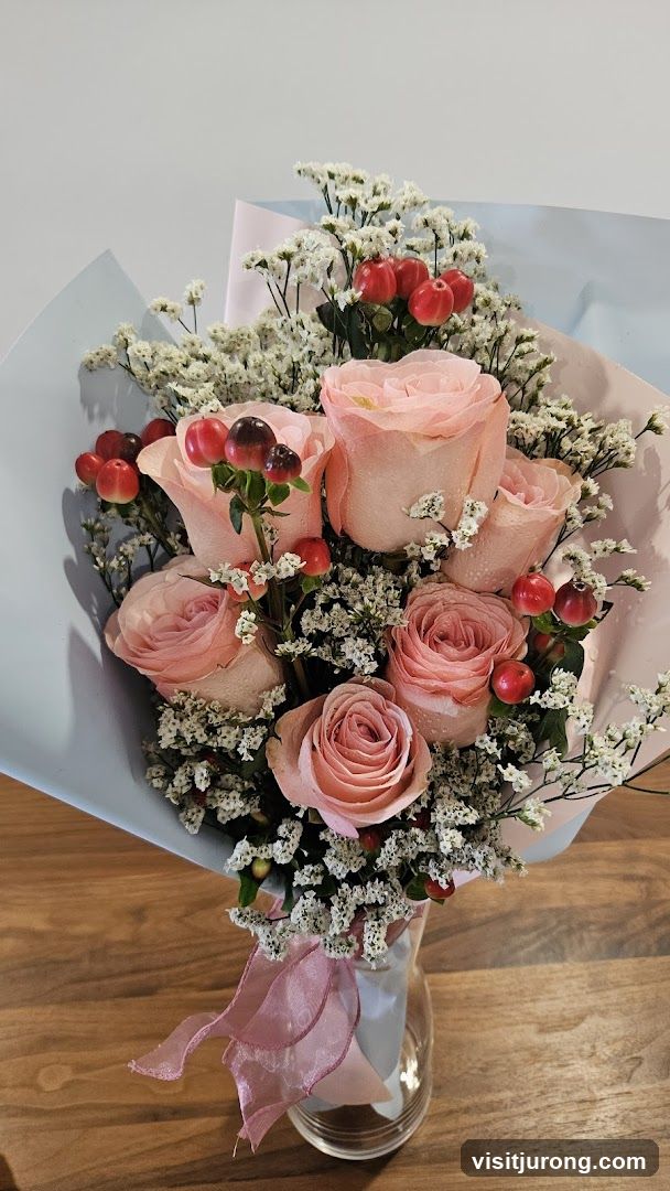 Pink Rose Bouquet