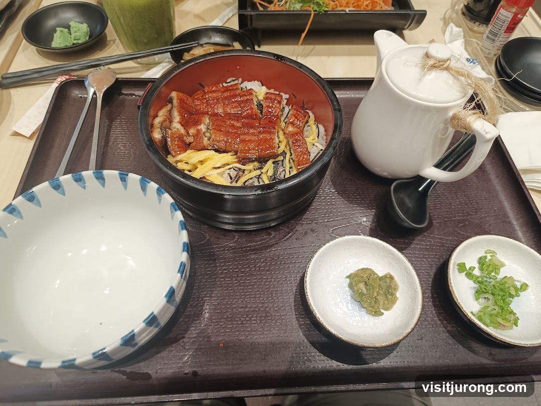 Unagi Donburi Meal