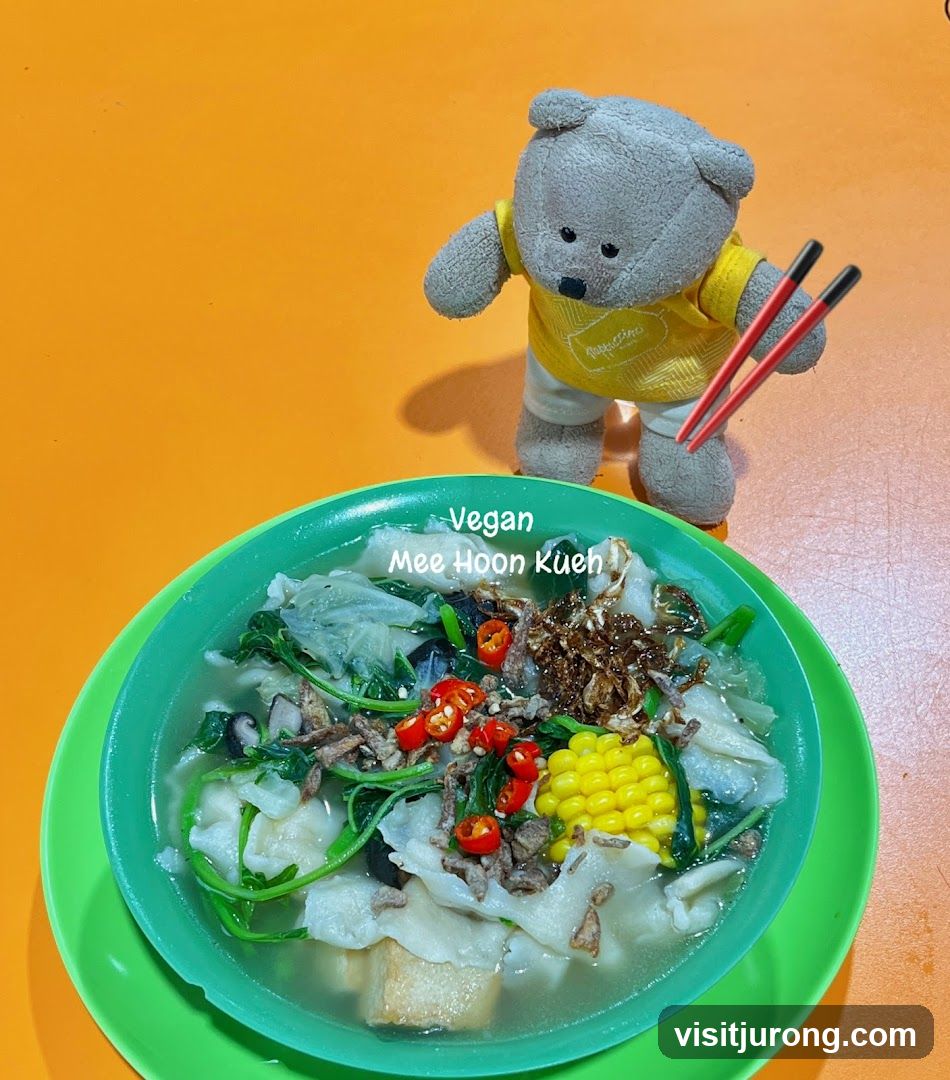 Vegan Mee Hoon Kueh